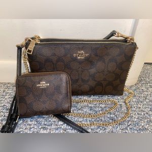 Coach Purse and BiFold Wallet